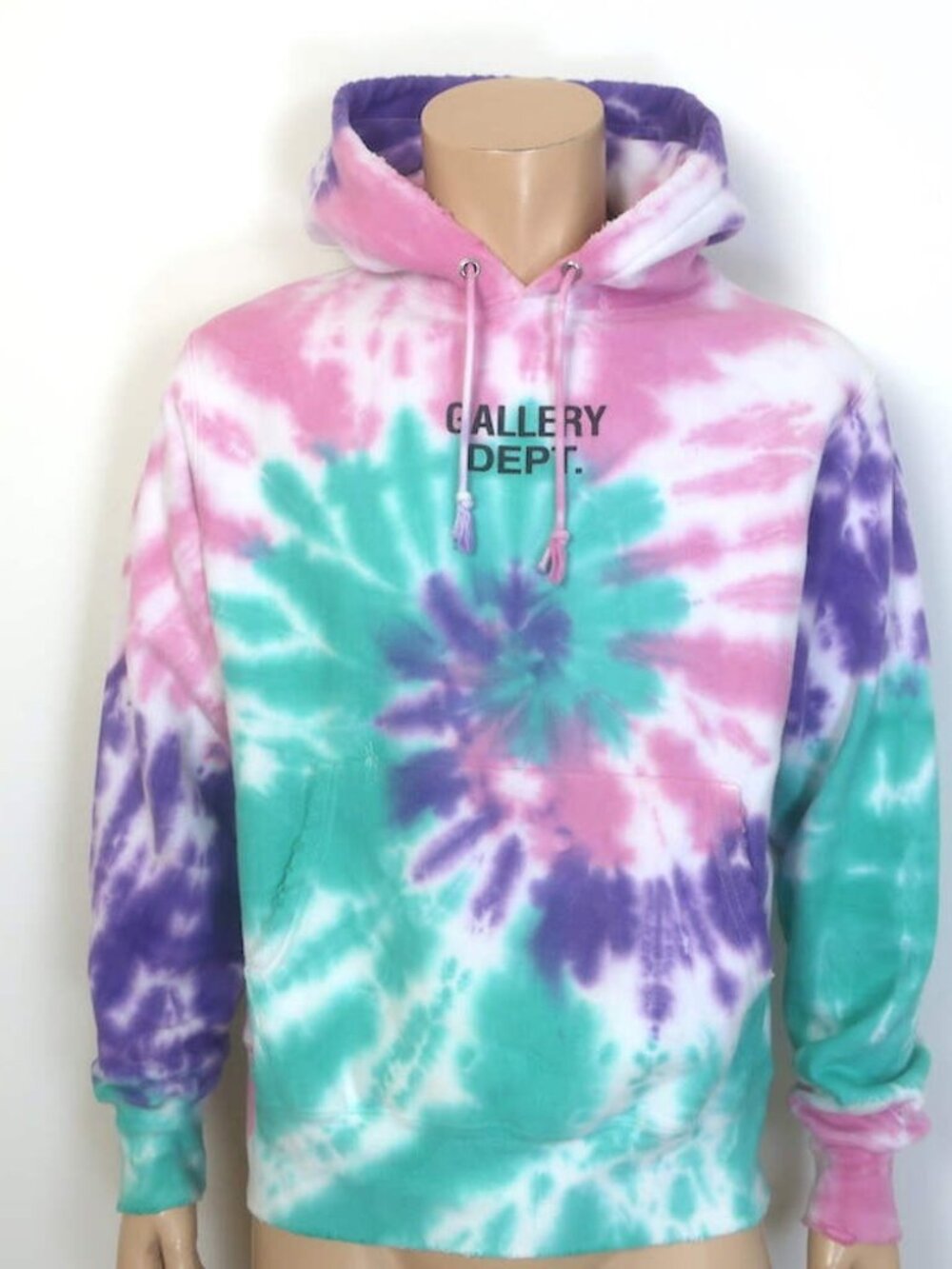 Gallery Dept. Marina Tie Dye Hoodie Multicolor Cotton Size Small